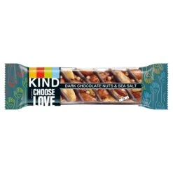 KIND Dark Chocolate Nuts & Sea Salt Snack Bar 40g(Kind Dark Chocolate Nuts Sea Salt Snack Bar 40g)