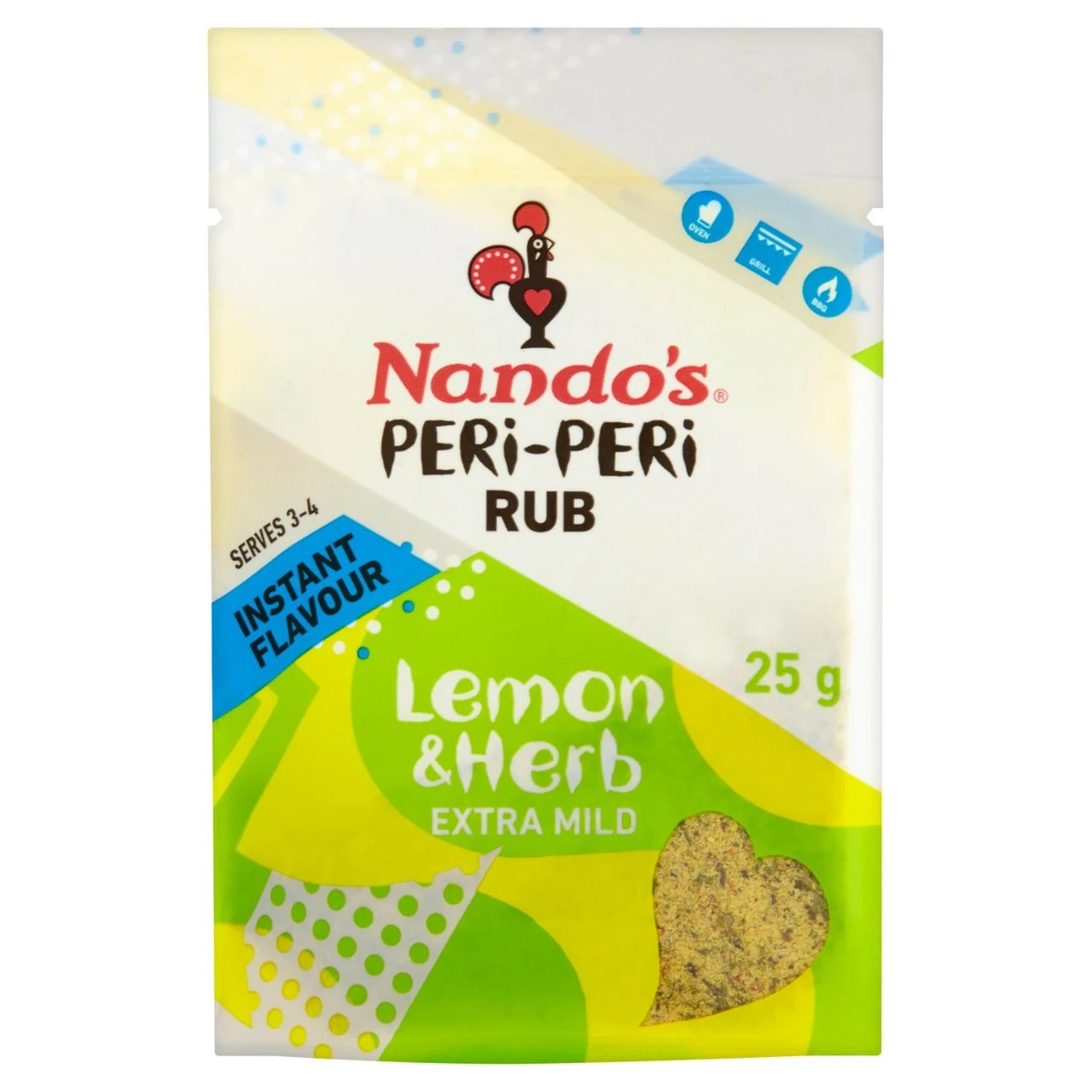 Nando's Lemon & Herb Seasoning Rub 25g(Nandos Lemon Herb Seasoning Rub 25g) 1 Nando's Lemon & Herb Seasoning Rub 25g(Nandos Lemon Herb Seasoning Rub 25g)
