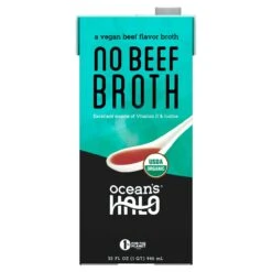 Ocean's Halo Organic No Beef Broth 946g(Oceans Halo Organic No Beef Broth 946g)