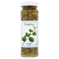 Organico Capers In Brine 100g(Organico Capers In Brine 100g)