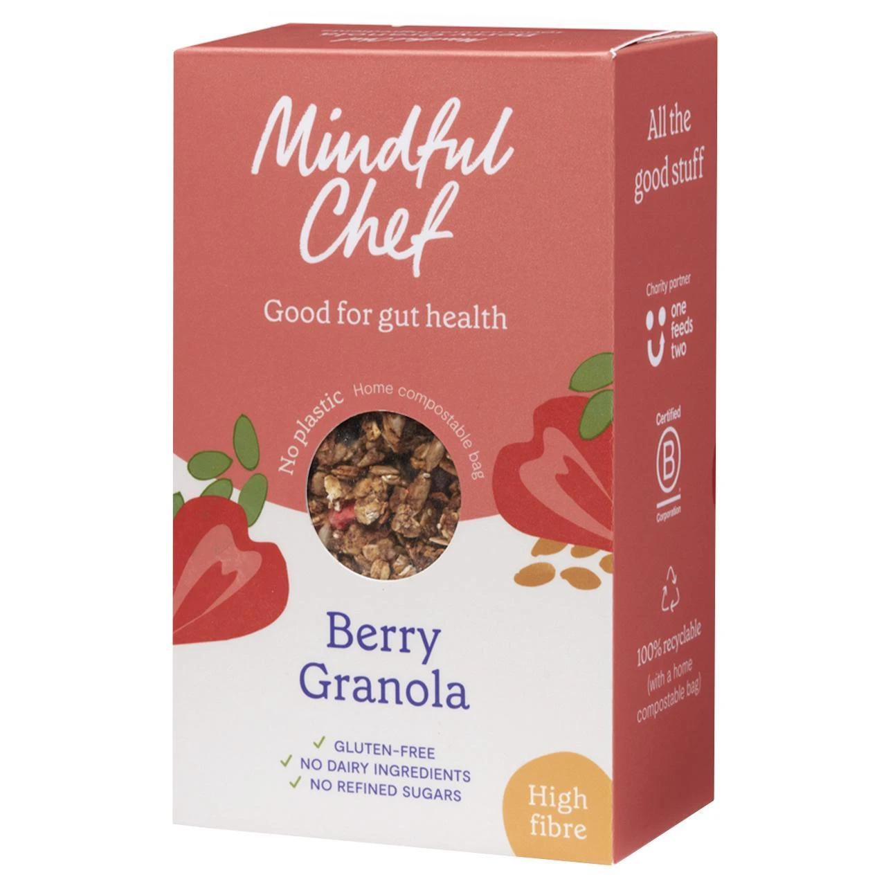 Mindful Chef Berry Granola 375g(Mindful Chef Berry Granola 375g) 1 Mindful Chef Berry Granola 375g(Mindful Chef Berry Granola 375g)