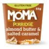 MOMA Dairy Free Almond Butter & Salted Caramel Porridge Pot 55g(Moma Dairy Free Almond Butter Salted Caramel Porridge Pot 55g)
