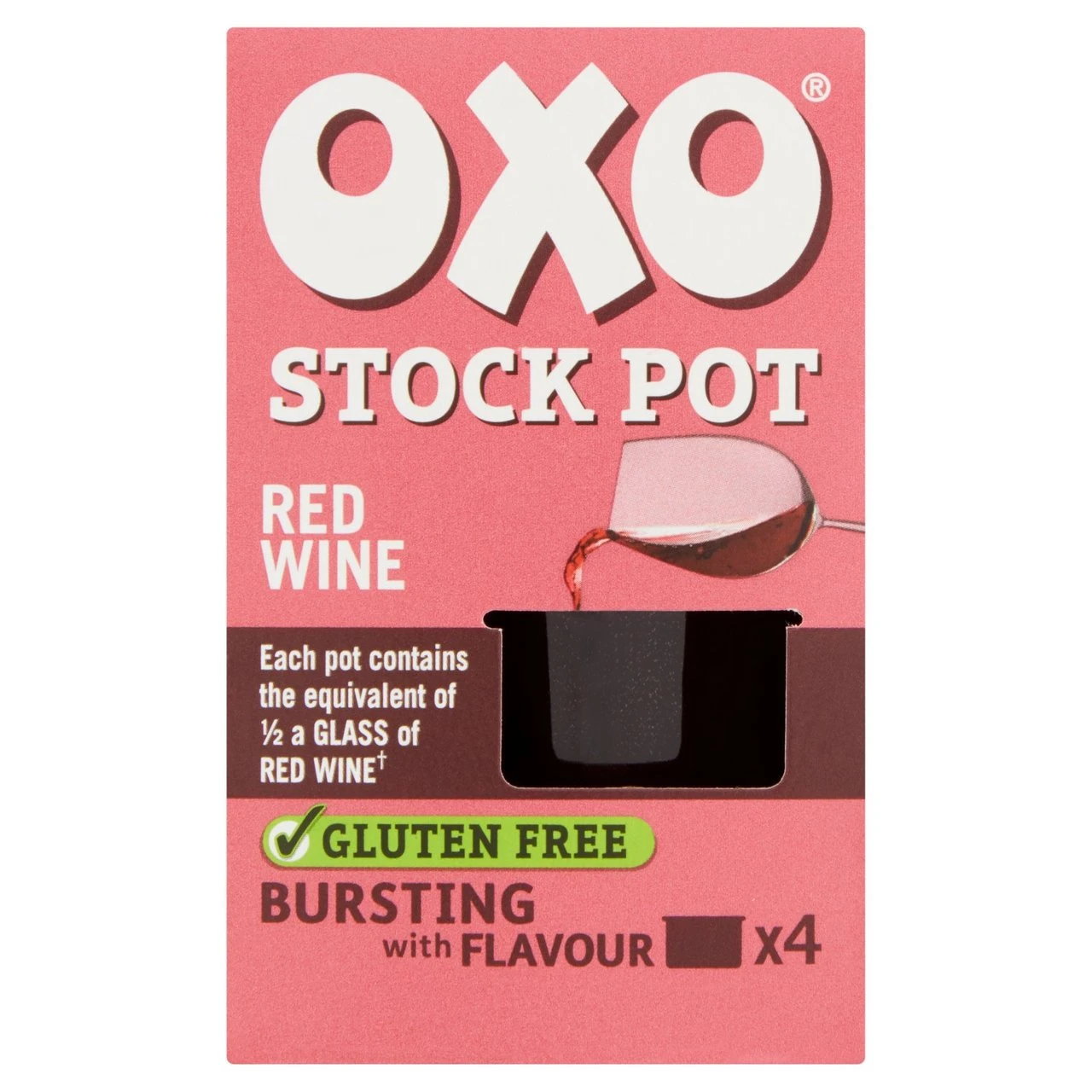 Oxo Red Wine Stock Pot 4 X 80g(Oxo Red Wine Stock Pot 4 X 80g) 1 Oxo Red Wine Stock Pot 4 X 80g(Oxo Red Wine Stock Pot 4 X 80g)