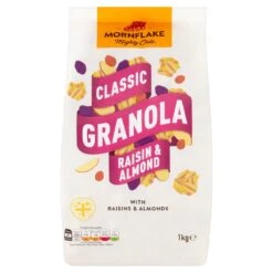 Mornflake Classic Granola Raisin & Almond 1kg(Mornflake Classic Granola Raisin Almond 1kg)