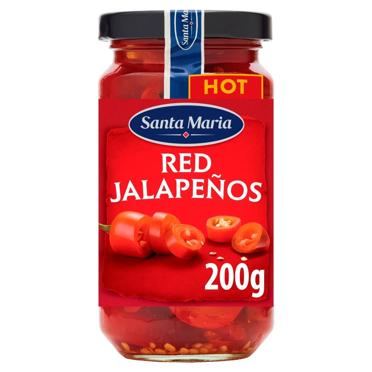 Santa Maria Red Jalapenos 200g(Santa Maria Red Jalapenos 200g) 1 Santa Maria Red Jalapenos 200g(Santa Maria Red Jalapenos 200g)