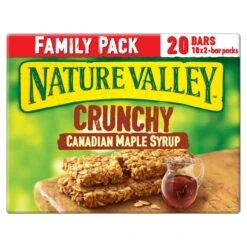 Nature Valley Crunchy Maple Syrup Cereal Bars Family Size 10 Per Pack(Nature Valley Crunchy Maple Syrup Cereal Bars Family Size 10 Per Pack)