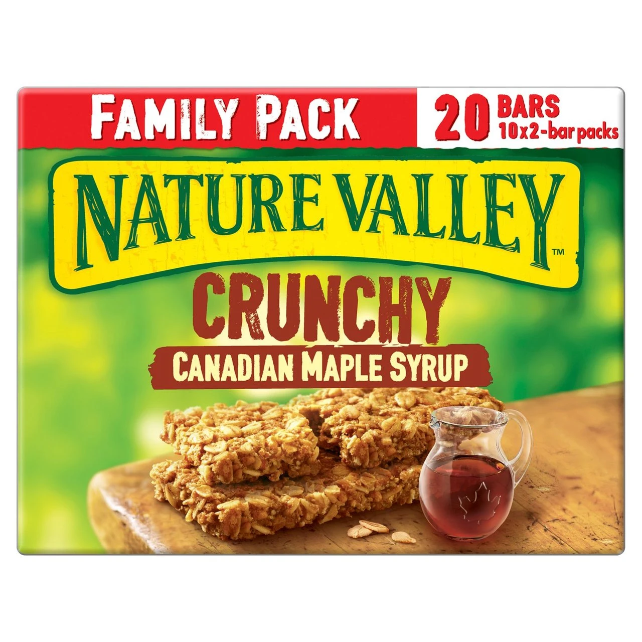 Nature Valley Crunchy Maple Syrup Cereal Bars Family Size 10 Per Pack(Nature Valley Crunchy Maple Syrup Cereal Bars Family Size 10 Per Pack) 1 Nature Valley Crunchy Maple Syrup Cereal Bars Family Size 10 Per Pack(Nature Valley Crunchy Maple Syrup Cereal Bars Family Size 10 Per Pack)