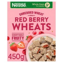 Nestlé® Nestle Shredded Wheat Red Berries & Vanilla Cereal 450g(Nestle Shredded Wheat Red Berries Vanilla Cereal 450g)