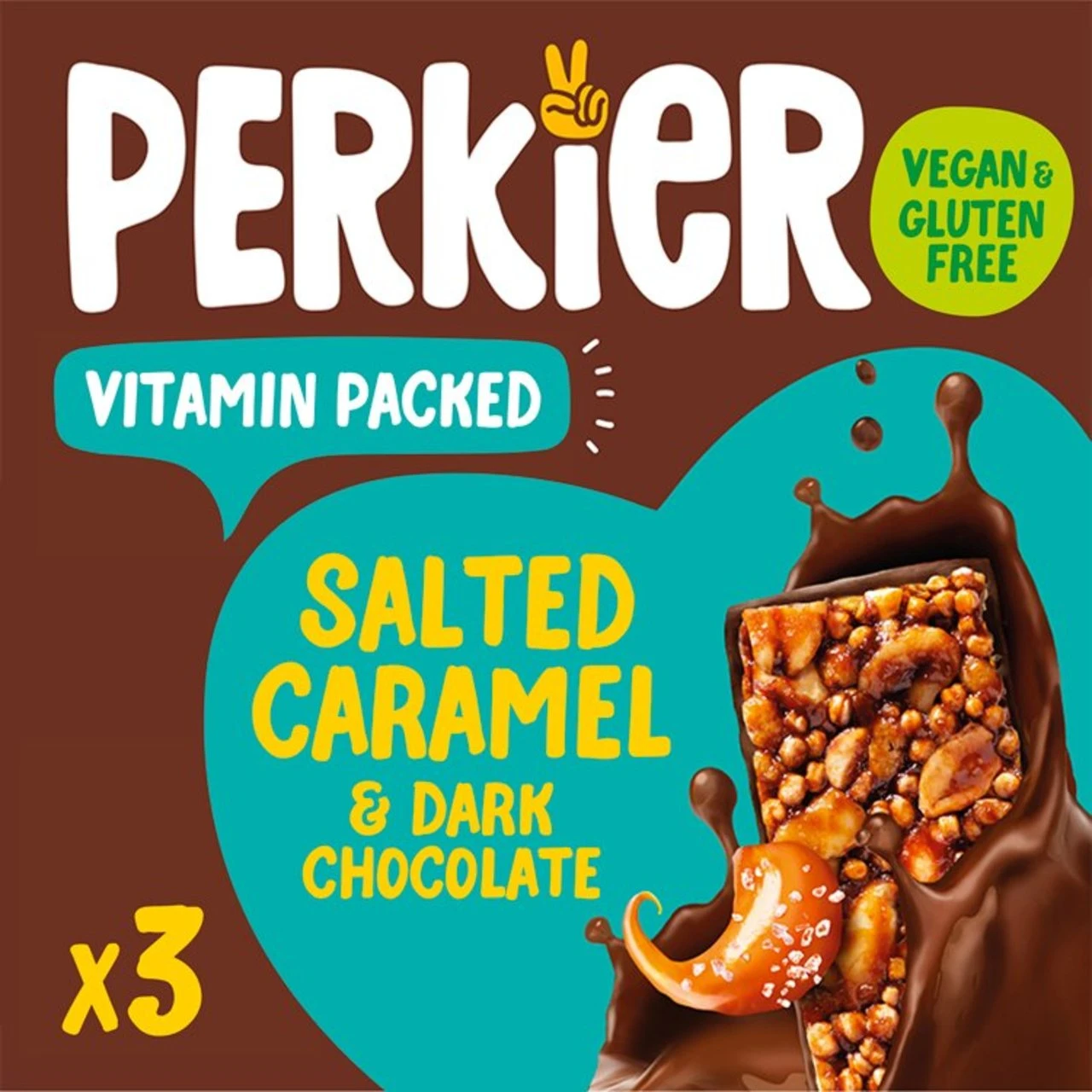Perkier Salted Caramel & Dark Chocolate Bar 3 X 37g(Perkier Salted Caramel Dark Chocolate Bar 3 X 37g) 1 Perkier Salted Caramel & Dark Chocolate Bar 3 X 37g(Perkier Salted Caramel Dark Chocolate Bar 3 X 37g)