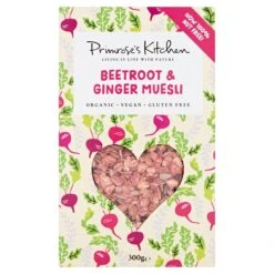 Primrose's Kitchen Organic Beetroot & Ginger Muesli 300g(Primroses Kitchen Organic Beetroot Ginger Muesli 300g)