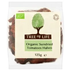 Tree Of Life Organic Sun Dried Tomatoes Halves 125g(Tree Of Life Organic Sun Dried Tomatoes Halves 125g)