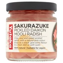 Yutaka Sakurazuke Japanese Pink Pickled Radish 110g(Yutaka Sakurazuke Japanese Pink Pickled Radish 110g)