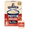 Quaker Oat So Simple Protein Original Porridge 8 X 38g(Quaker Oat So Simple Protein Original Porridge 8 X 38g)