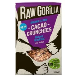 Raw Gorilla Cacao Crunchies 250g(Raw Gorilla Cacao Crunchies 250g)
