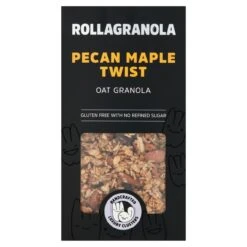Rollagranola Pecan Maple Twist Oat Granola 400g(Rollagranola Pecan Maple Twist Oat Granola 400g)