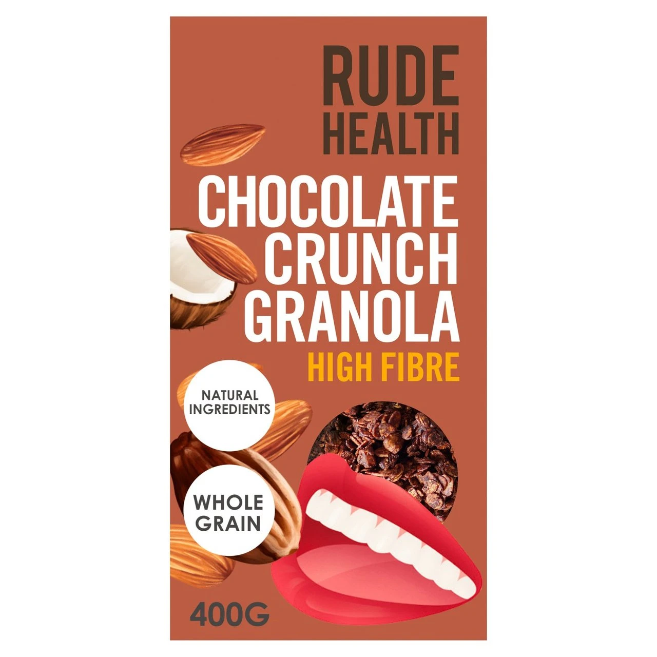 Rude Health Chocolate Crunch Granola 400g(Rude Health Chocolate Crunch Granola 400g) 1 Rude Health Chocolate Crunch Granola 400g(Rude Health Chocolate Crunch Granola 400g)