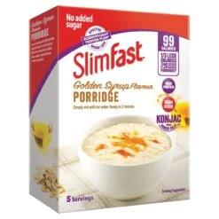SlimFast Golden Syrup Porridge 5 Servings 5 X 29g(Slimfast Golden Syrup Porridge 5 Servings 5 X 29g)