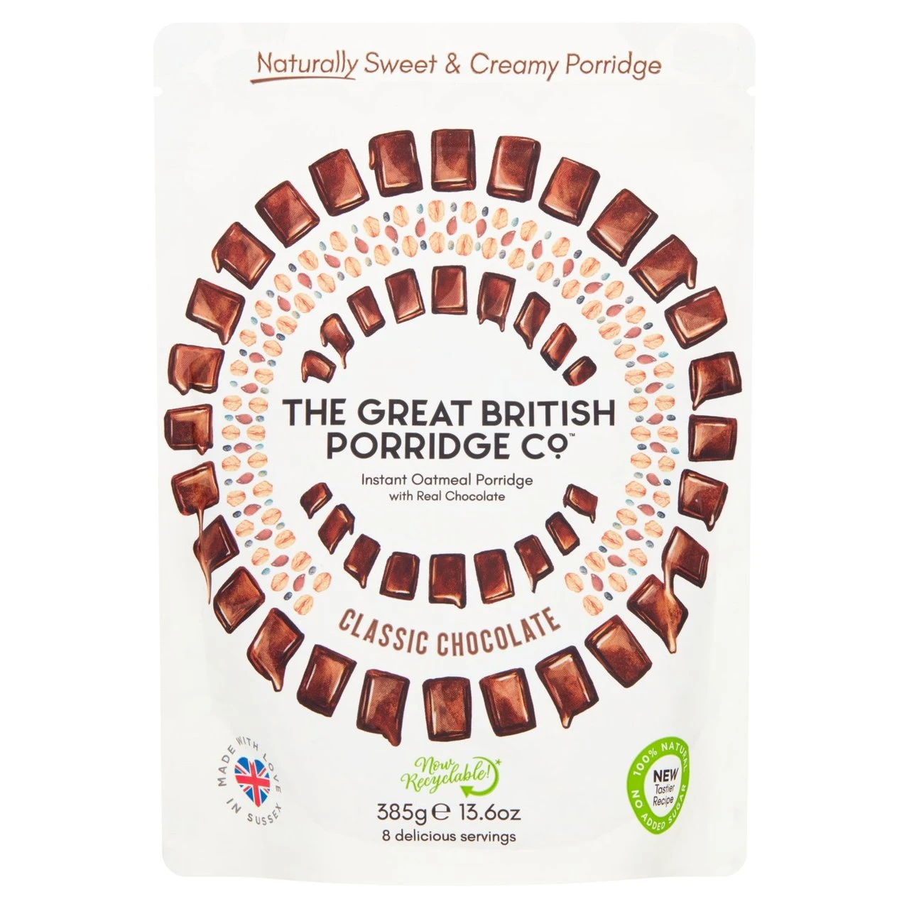 The Great British Porridge Co Classic Chocolate Porridge 385g(The Great British Porridge Co Classic Chocolate Porridge 385g) 1 The Great British Porridge Co Classic Chocolate Porridge 385g(The Great British Porridge Co Classic Chocolate Porridge 385g)