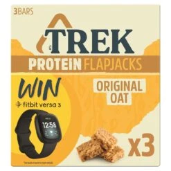 TREK Original Oat Protein Flapjacks 3 X 50g(Trek Original Oat Protein Flapjacks 3 X 50g)