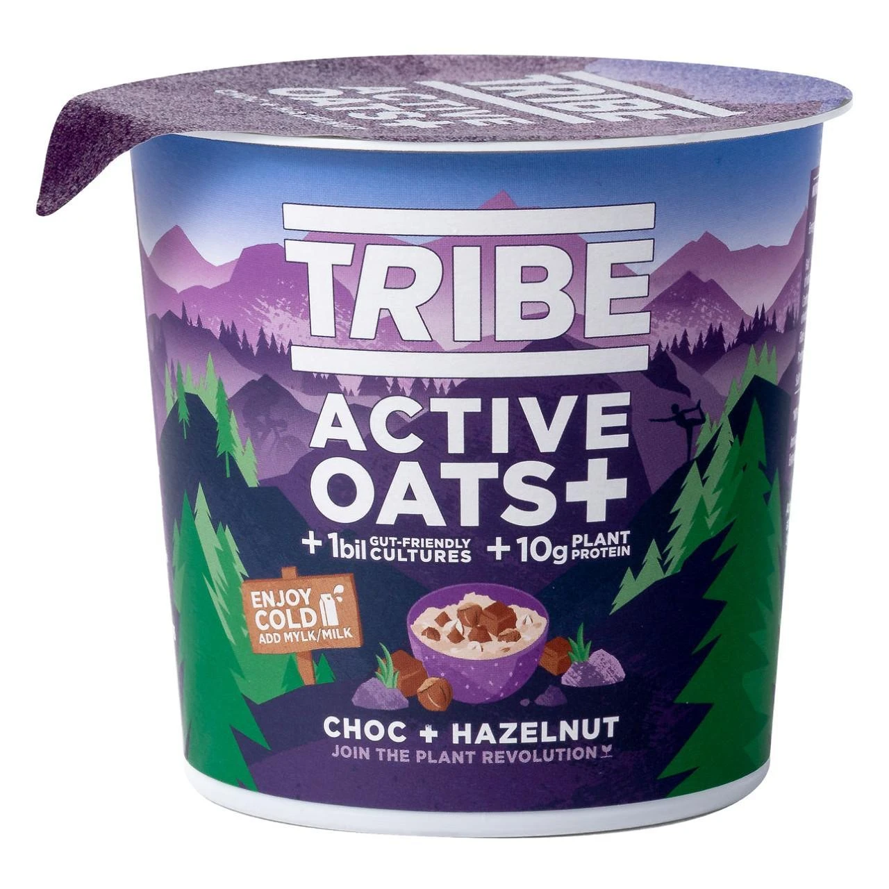TRIBE Instant Breakfast Oats Pot Choc Hazelnut 60g(Tribe Instant Breakfast Oats Pot Choc Hazelnut 60g) 1 TRIBE Instant Breakfast Oats Pot Choc Hazelnut 60g(Tribe Instant Breakfast Oats Pot Choc Hazelnut 60g)