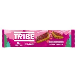 TRIBE Triple Decker Choc Raspberry Bar 40g(Tribe Triple Decker Choc Raspberry Bar 40g)