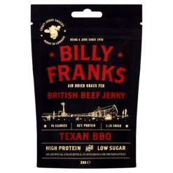 Billy Franks Texan BBQ Beef Jerky 30g(Billy Franks Texan Bbq Beef Jerky 30g)