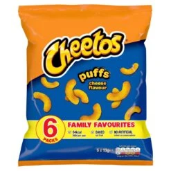 Cheetos Puffs Cheese Multipack Snacks 6 X 13g(Cheetos Puffs Cheese Multipack Snacks 6 X 13g)