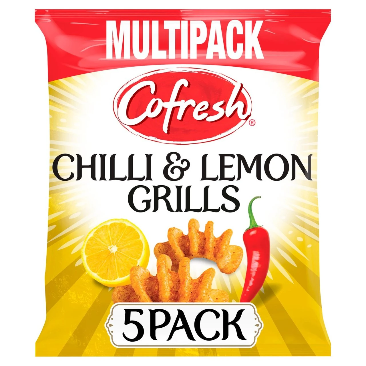 Cofresh Chilli & Lemon Grills Multi Pack 100g(Cofresh Chilli Lemon Grills Multi Pack 100g) 1 Cofresh Chilli & Lemon Grills Multi Pack 100g(Cofresh Chilli Lemon Grills Multi Pack 100g)