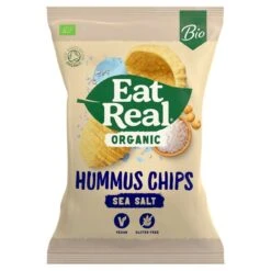 Eat Real Org Hummus SeaSalt Chips 100g(Eat Real Org Hummus Seasalt Chips 100g)