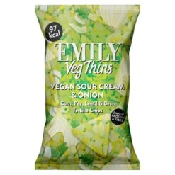 Emily Veg Thins Sour Cream & Onion 23g(Emily Veg Thins Sour Cream Onion 23g)