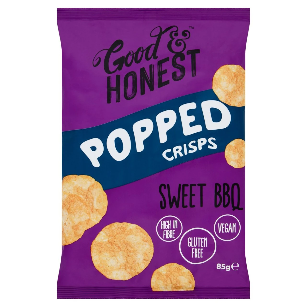 Good & Honest Popped Chips Sweet BBQ 85g(Good Honest Popped Chips Sweet Bbq 85g) 1 Good & Honest Popped Chips Sweet BBQ 85g(Good Honest Popped Chips Sweet Bbq 85g)