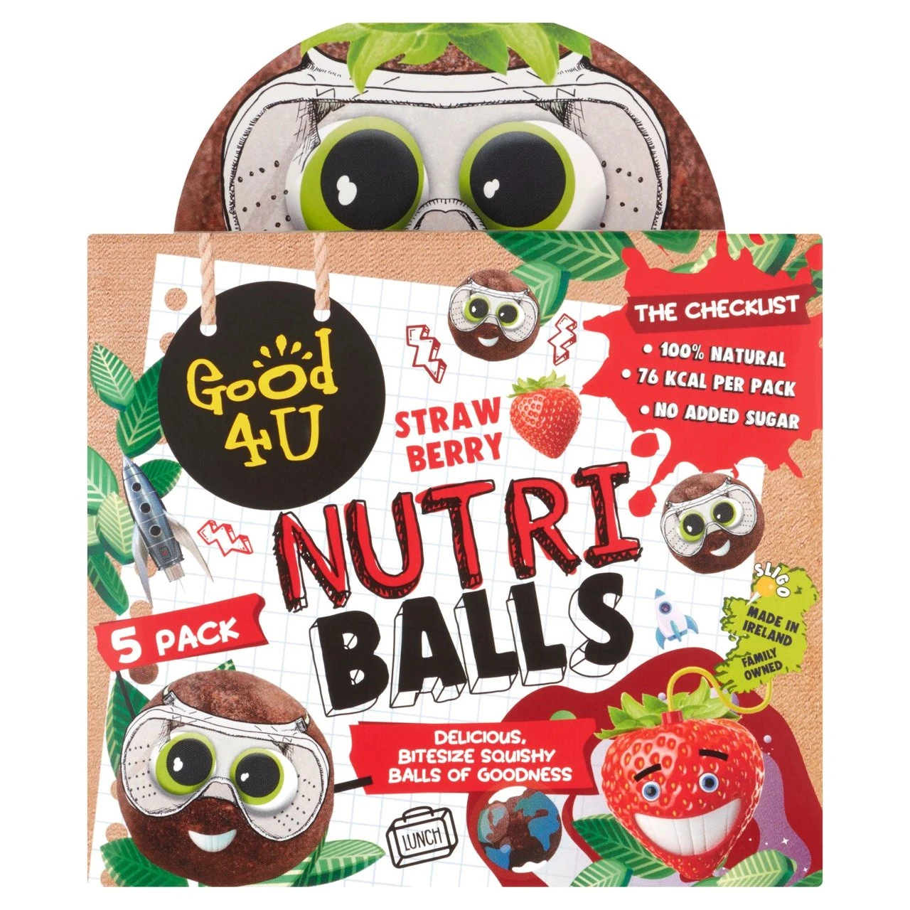 Good4u Nutri Balls Strawberry Multipack 5 X 20g(Good4u Nutri Balls Strawberry Multipack 5 X 20g) 1 Good4u Nutri Balls Strawberry Multipack 5 X 20g(Good4u Nutri Balls Strawberry Multipack 5 X 20g)