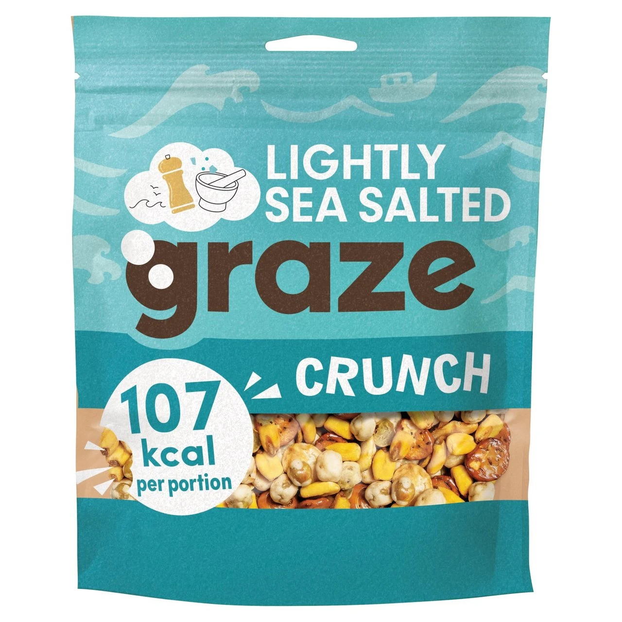 Graze Crunch Snack Mix Lightly Sea Salted 104g(Graze Crunch Snack Mix Lightly Sea Salted 104g) 1 Graze Crunch Snack Mix Lightly Sea Salted 104g(Graze Crunch Snack Mix Lightly Sea Salted 104g)