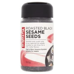 Yutaka Roasted Black Sesame Seeds 100g(Yutaka Roasted Black Sesame Seeds 100g)