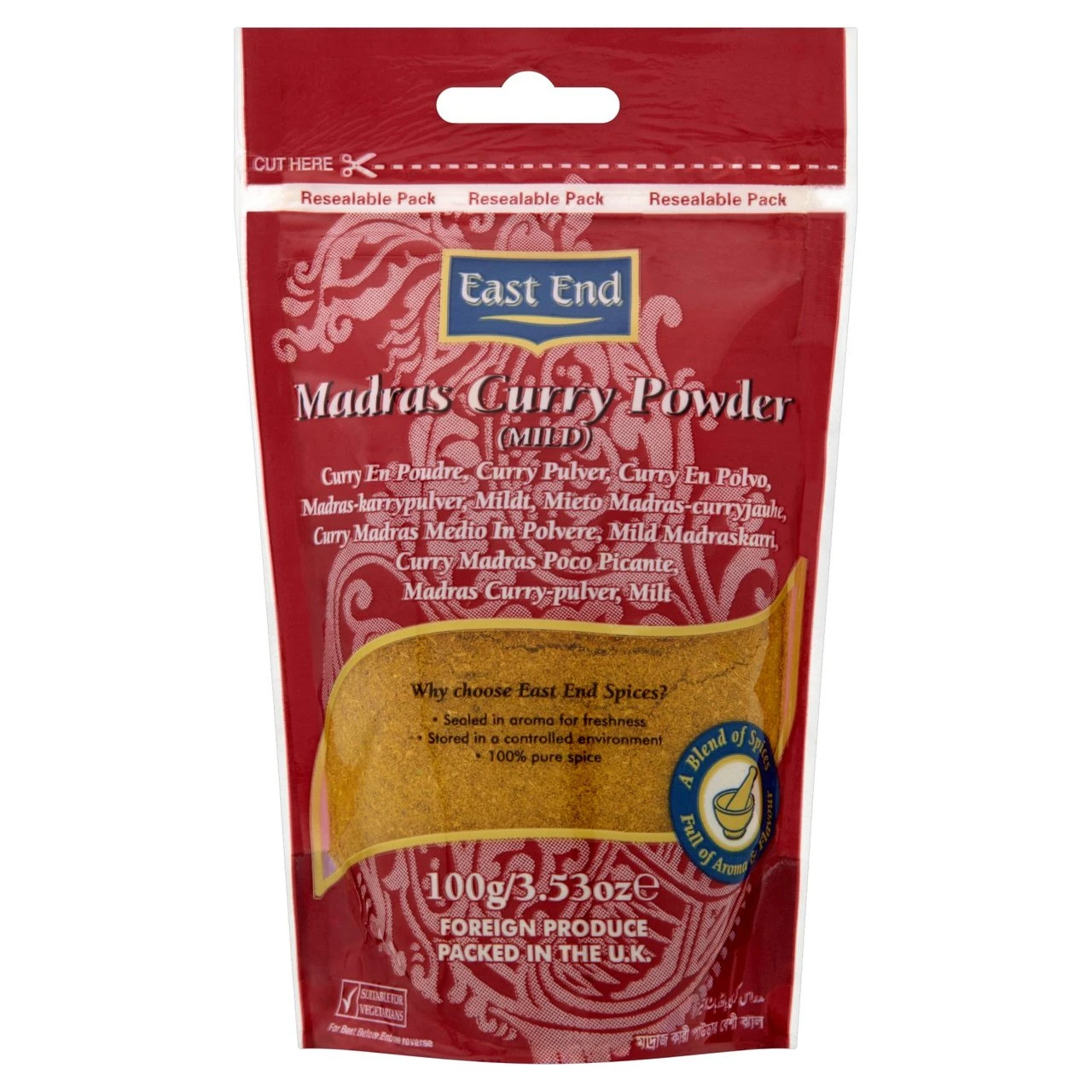 East End Madras Curry Powder Mild 100g(East End Madras Curry Powder Mild 100g) 1 East End Madras Curry Powder Mild 100g(East End Madras Curry Powder Mild 100g)