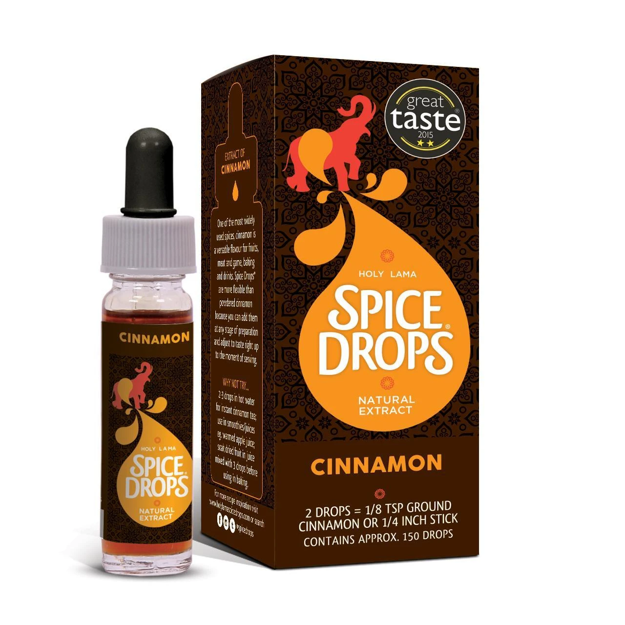 Spice Drops Concentrated Natural Cinnamon Extract 5ml(Spice Drops Cinnamon Extract 5ml) 1 Spice Drops Concentrated Natural Cinnamon Extract 5ml(Spice Drops Cinnamon Extract 5ml)