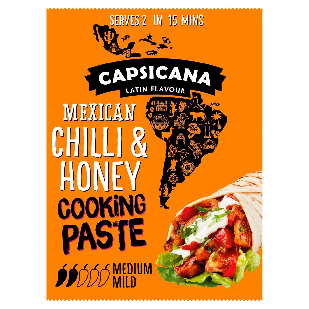 Capsicana Mexican Chilli & Honey Fajita Paste 60g(Capsicana Mexican Chilli Honey Fajita Paste 60g) 1 Capsicana Mexican Chilli & Honey Fajita Paste 60g(Capsicana Mexican Chilli Honey Fajita Paste 60g)