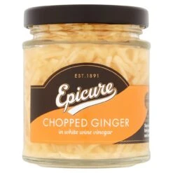 Epicure Chopped Ginger 180g(Epicure Chopped Ginger 180g)