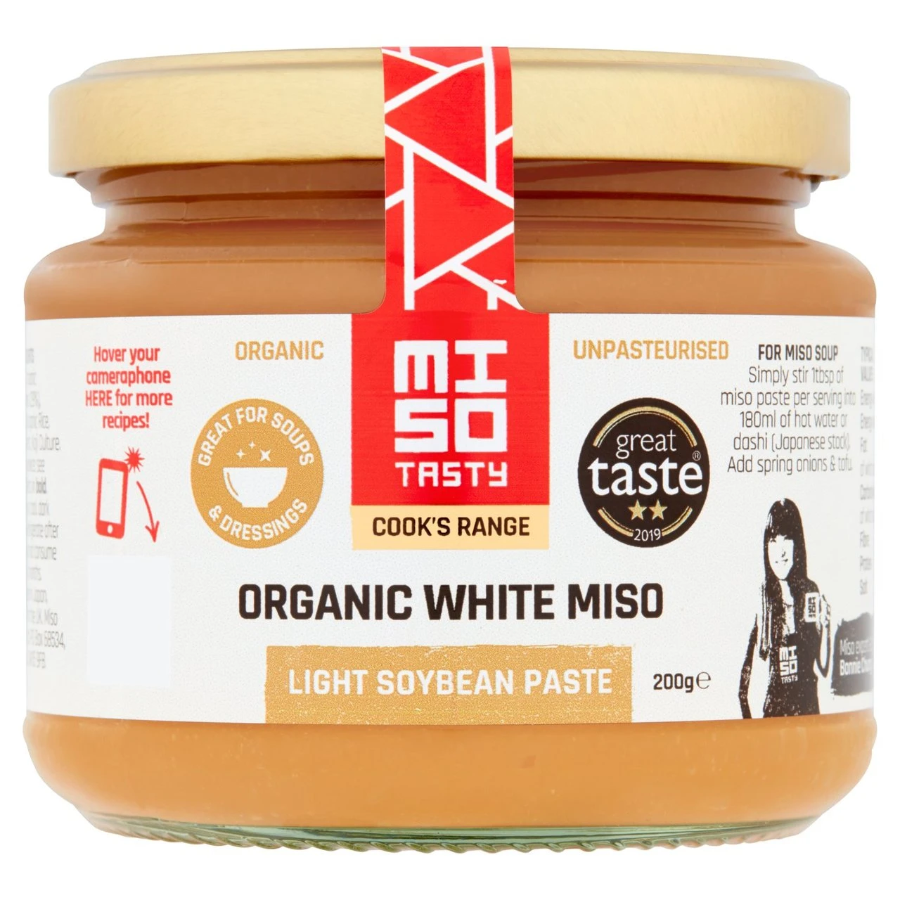 Miso Tasty Organic Shiro White Miso Cooking Paste 200g(Miso Tasty Organic Shiro White Miso Cooking Paste 200g) 1 Miso Tasty Organic Shiro White Miso Cooking Paste 200g(Miso Tasty Organic Shiro White Miso Cooking Paste 200g)