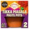 Patak's Tikka Masala Curry Paste Pot 2 X 70g(Pataks Tikka Masala Curry Paste Pot 2 X 70g)