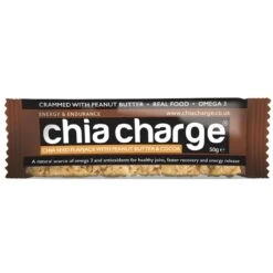 Chia Charge Peanut Butter & Cocoa Chia Seed Flapjack 50g(Chia Charge Peanut Butter Cocoa Chia Seed Flapjack 50g)