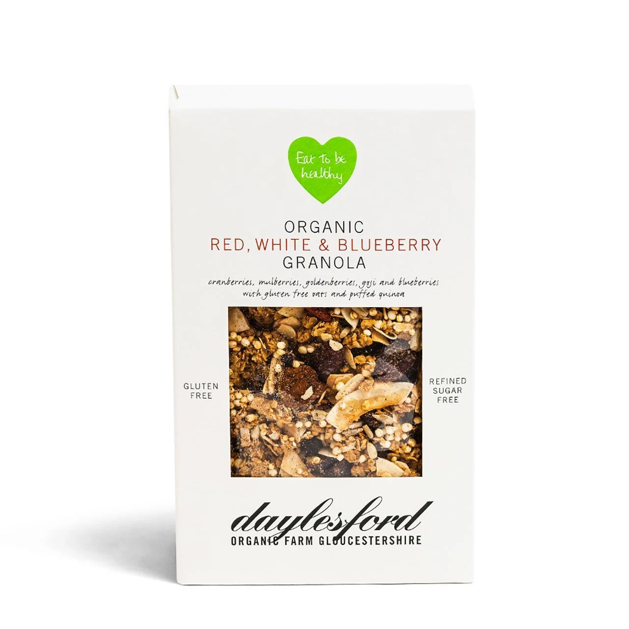 Daylesford Organic Red White & Blueberry Granola 350g(Daylesford Organic Red White Blueberry Granola 350g) 1 Daylesford Organic Red White & Blueberry Granola 350g(Daylesford Organic Red White Blueberry Granola 350g)