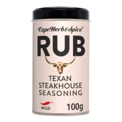 Cape Herb & Spice Texan Steakhouse Rub 100g(Cape Herb Spice Texan Steakhouse Rub 100g)