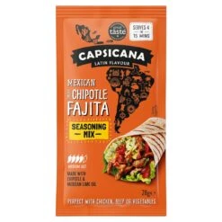 Capsicana Smoked Cumin & Chipotle Fajita Seasoning Mix 28g(Capsicana Smoked Cumin Chipotle Fajita Seasoning Mix 28g)