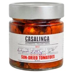 Casalinga Chargrilled Sundried Tomatoes 220g(Casalinga Chargrilled Sundried Tomatoes 220g)