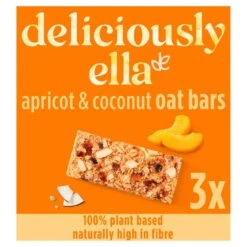 Deliciously Ella Apricot & Coconut Oat Bar Multipack 3 X 50g(Deliciously Ella Apricot Coconut Oat Bar Multipack 3 X 50g)