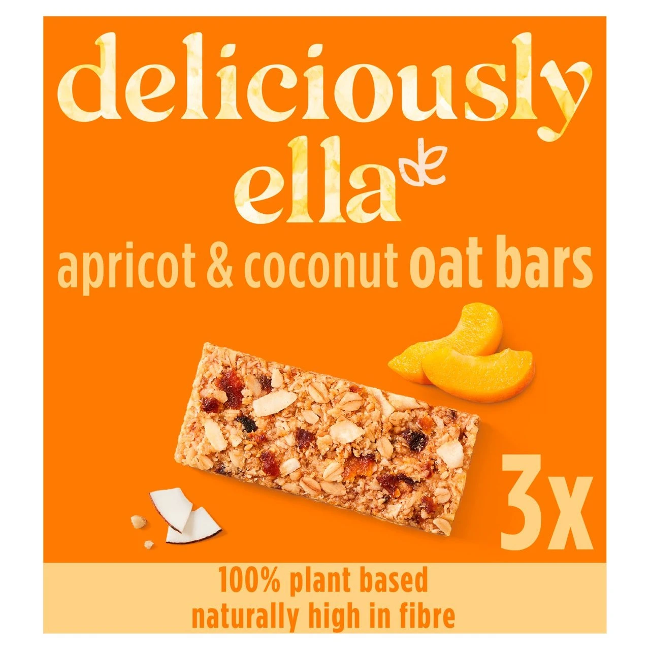 Deliciously Ella Apricot & Coconut Oat Bar Multipack 3 X 50g(Deliciously Ella Apricot Coconut Oat Bar Multipack 3 X 50g) 1 Deliciously Ella Apricot & Coconut Oat Bar Multipack 3 X 50g(Deliciously Ella Apricot Coconut Oat Bar Multipack 3 X 50g)