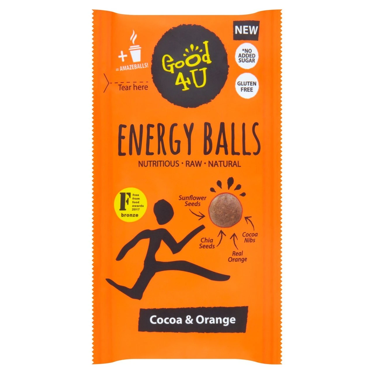 Good4U Energy Balls Cocoa & Orange 30g(Good4u Energy Balls Cocoa Orange 30g) 1 Good4U Energy Balls Cocoa & Orange 30g(Good4u Energy Balls Cocoa Orange 30g)