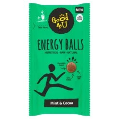Good4U Energy Balls Mint & Cocoa 30g(Good4u Energy Balls Mint Cocoa 30g)