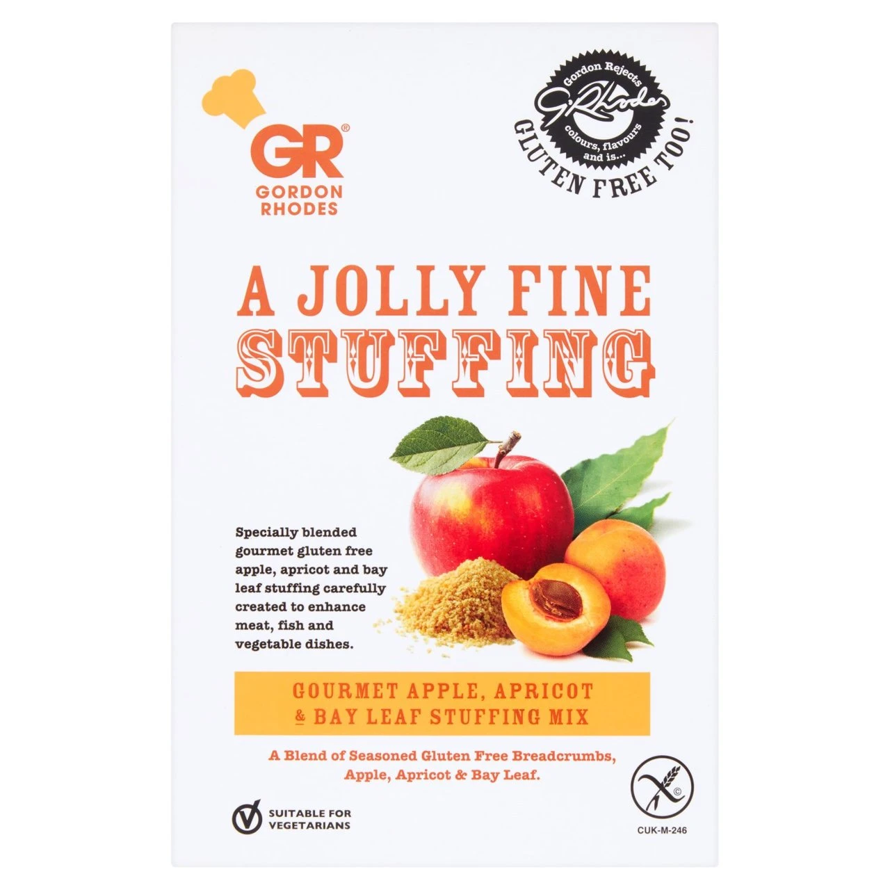 Gordon Rhodes Gourmet Apple Apricot & Bay Leaf Stuffing Mix 125g(Gordon Rhodes Gourmet Apple Apricot Bay Leaf Stuffing Mix 125g) 1 Gordon Rhodes Gourmet Apple Apricot & Bay Leaf Stuffing Mix 125g(Gordon Rhodes Gourmet Apple Apricot Bay Leaf Stuffing Mix 125g)